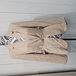 JustFab Business Casual Beige Blazer